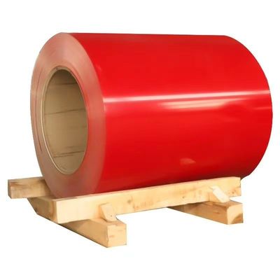 0.14mm-0.70mm Weiße Aluminium-Spule für Dachplatten Veneers Verarbeitung Service Biegen