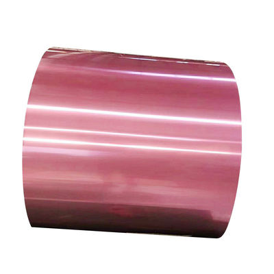 0.14mm-0.70mm Weiße Aluminium-Spule für Dachplatten Veneers Verarbeitung Service Biegen