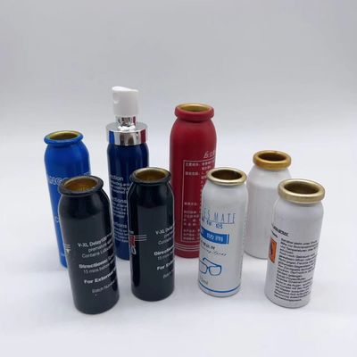 Langlebige Aluminiumflaschen für Schönheits-Aerosol-Spray-Dosen 80 ml 100 ml