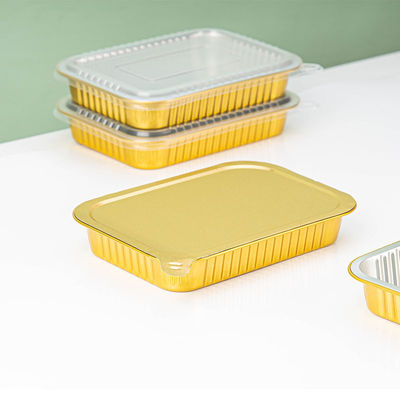 Bestellungen nach Maßnahme akzeptiert Umweltfreundliche Verpackung in mehr als 300 Größen von Aluminiumfolie Trays