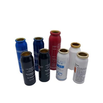 angepasste weiße Aluminium-Aerosolkanne für chemische Industrie-Metallverpackungen