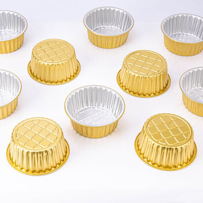 Individuelle Formen 600 ml Aluminiumfolie Kuchenpannen 10 Pack 20 Pack 50 Pack für Lebensmittel