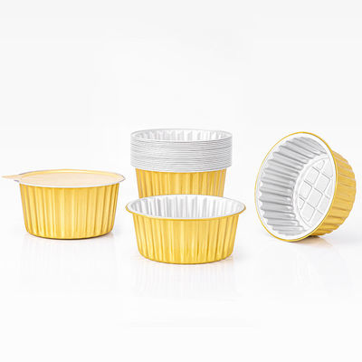 Individuelle Formen 600 ml Aluminiumfolie Kuchenpannen 10 Pack 20 Pack 50 Pack für Lebensmittel