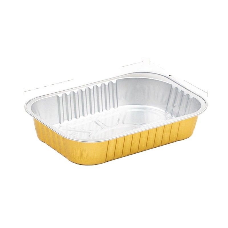 320 ml Einweg-Lunchbox aus Aluminium