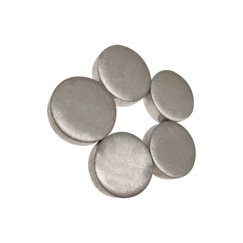 6 mm Durchmesser Nichtlegiertes Silber Weiß Aluminium Runde Scheibe für Faltenpalette 1070 Schleim