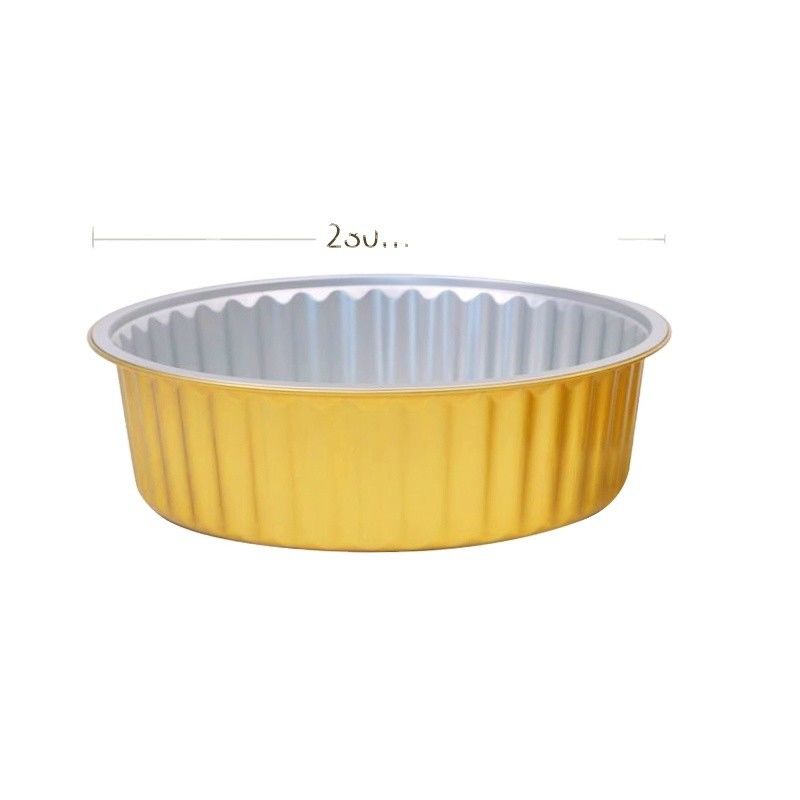 Vorteile Zeit 4000 ml Einweg-Aluminiumfolie-Schüssel zum Backen und Verpacken